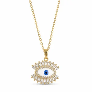 Nazrakh Aurelia Evil Eye Pendant Necklace